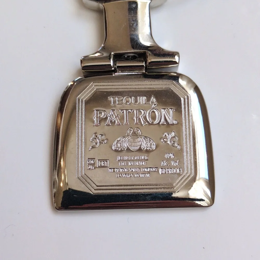Patron polished silver